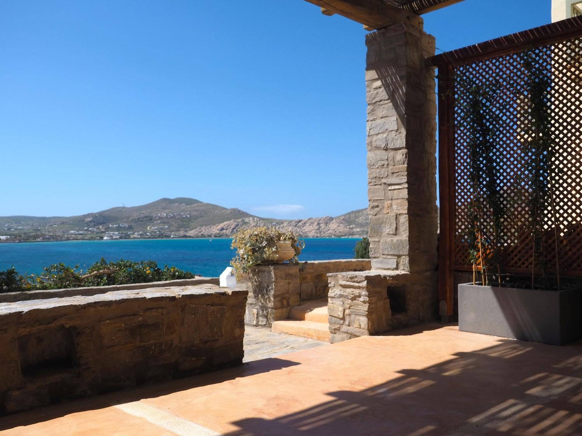 Ochre Dream, Beach Front & Sunset Villa Naousa Exterior foto